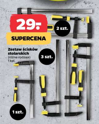 Zestaw ścisków stolarskich