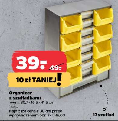 Organizer z szufladkami