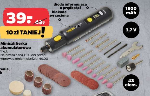 Miniszlifierka akumulatorowa