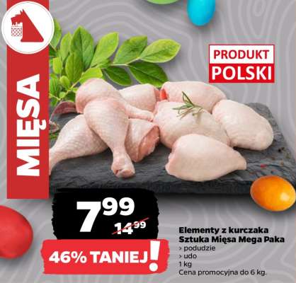 Elementy z kurczaka Sztuka Mięsa Mega Paka