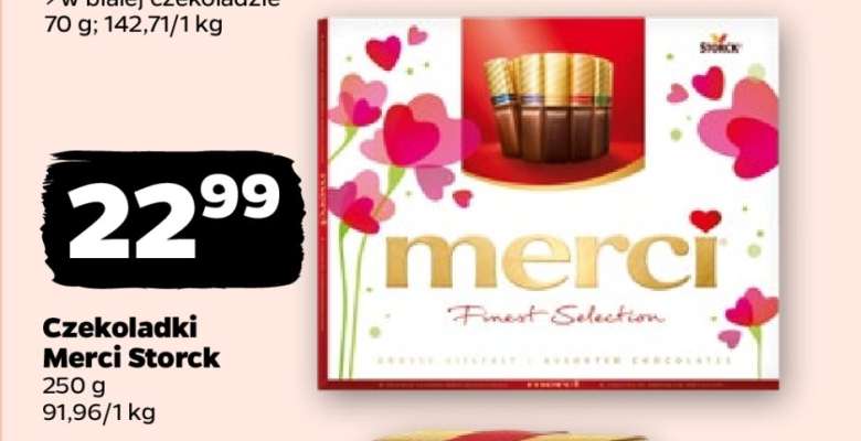 Czekoladki Merci Storck