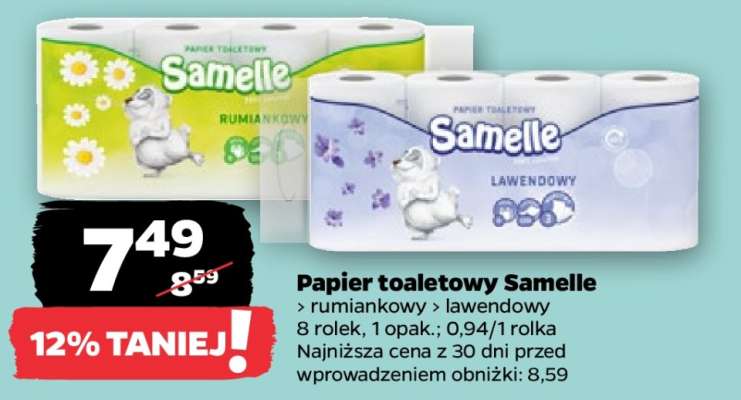 Papier toaletowy Samelle