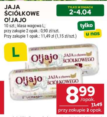 Jaja ściółkowe O!jajo