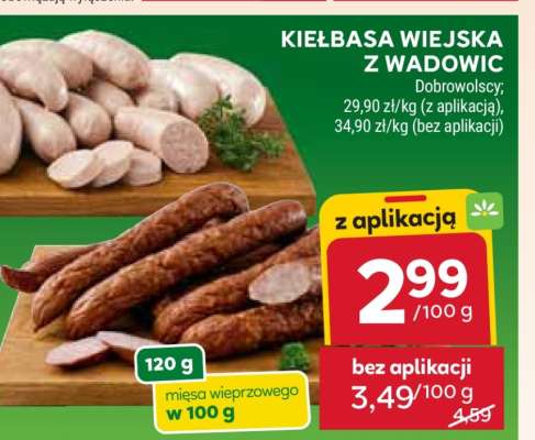 Kiełbasa wiejska z Wadowic