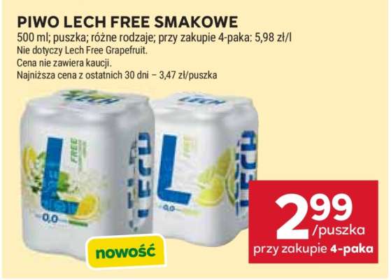 Piwo Lech Free Smakowe