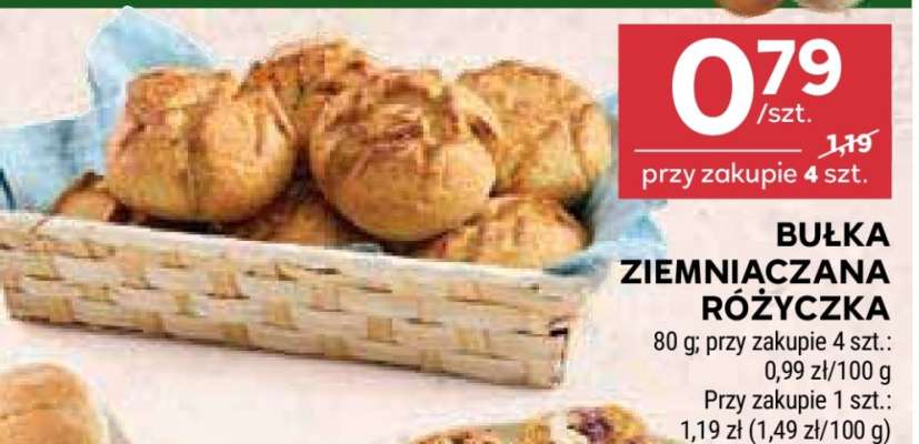 Bułka ziemniaczana różyczka