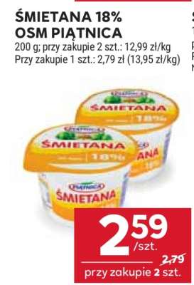 Śmietana 18% OSM Piątnica