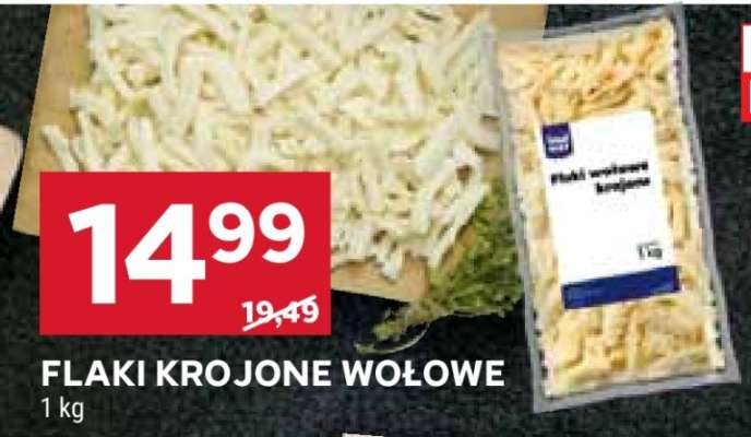 FLAKI KROJONE WOŁOWE