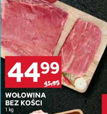 Wołowina bez kości