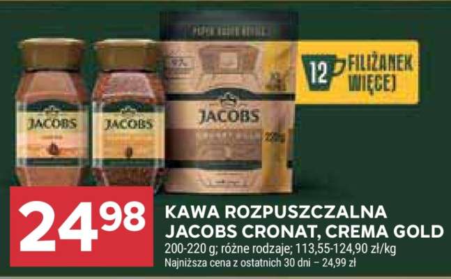 Kawa rozpuszczalna Jacobs Cronat, Crema Gold