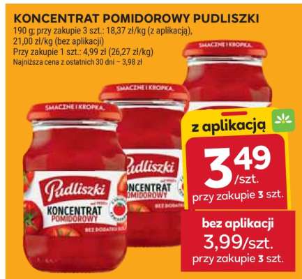 Koncentrat pomidorowy Pudliszki