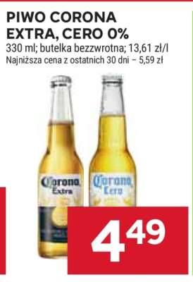 Piwo Corona Extra, Cero 0%