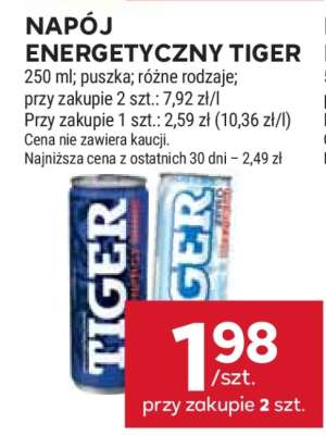 Napój energetyczny Tiger
