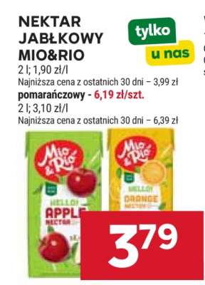 Nektar Jabłkowy Mio&Rio