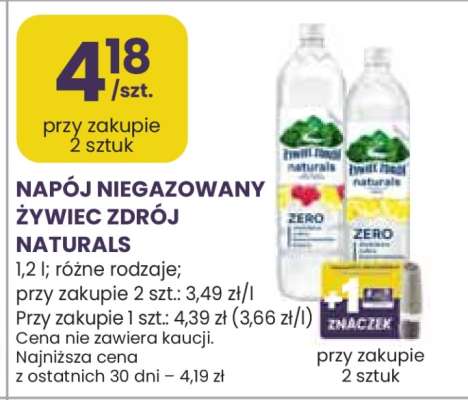 Napój Niegazowany Żywiec Zdrój Naturals