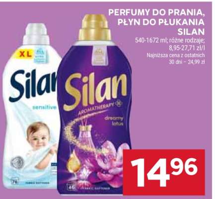 Perfumy do prania, płyn do płukania Silan