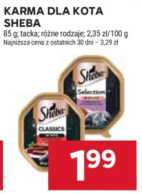 Karma dla kota Sheba