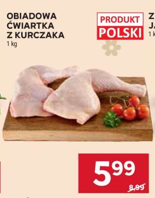 Obiadowa ćwiartka z kurczaka