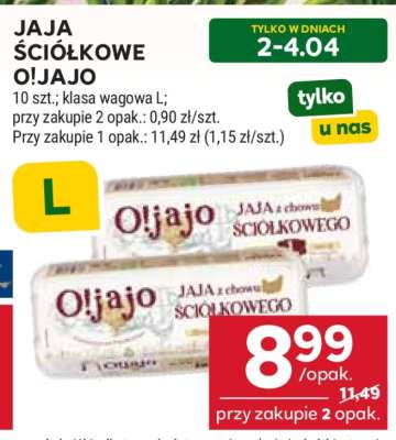 Jaja ściółkowe O!jajo