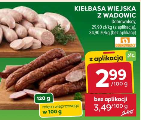 Kiełbasa wiejska z Wadowic