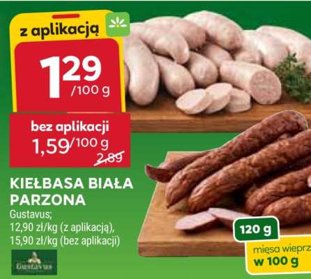 Kiełbasa biała parzona