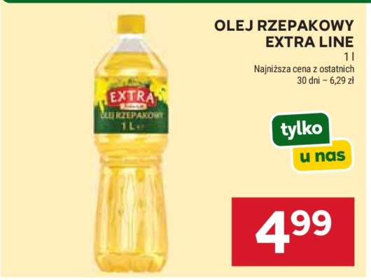 OLEJ RZEPAKOWY EXTRA LINE