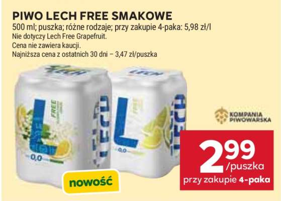 Piwo Lech Free Smakowe