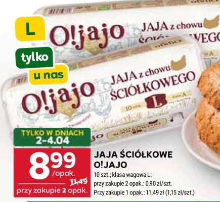 Jaja ściółkowe O!jajo