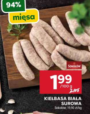 Kiełbasa biała surowa