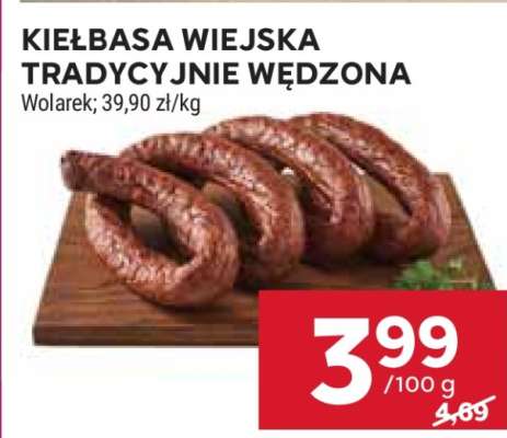 Kiełbasa Wiejska Tradycyjnie Wędzona