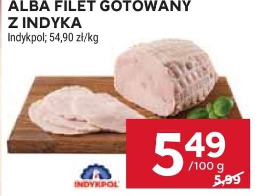 Alba filet gotowany z indyka