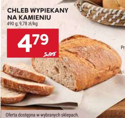 Chleb wypiekany na kamieniu