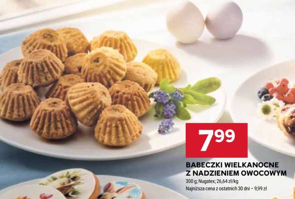 BABECZKI WIELKANOCNE Z NADZIENIEM OWOCOWYM