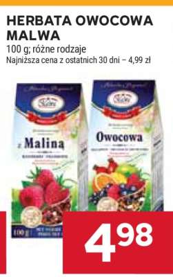 Herbata owocowa Malwa