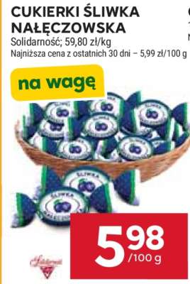 Cukierki Śliwka Nałęczowska