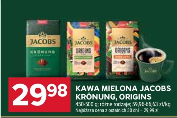 Kawa mielona Jacobs Krönung, Origins