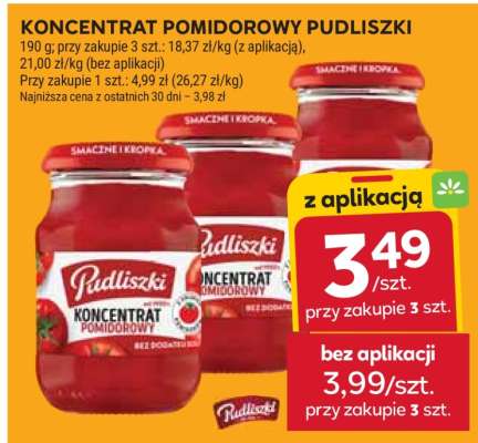 Koncentrat pomidorowy Pudliszki