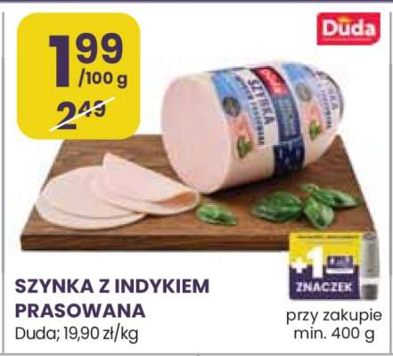 Szynka z indykiem prasowana*