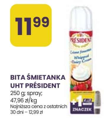 Bita śmietanka UHT Président