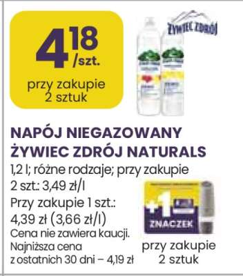 Napój Niegazowany Żywiec Zdrój Naturals