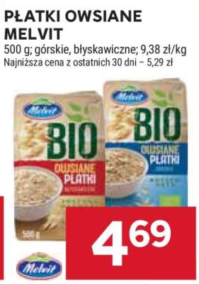 Płatki owsiane Melvit