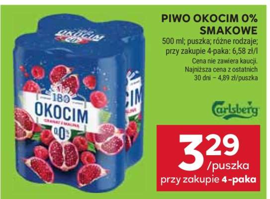 PIWO OKOCIM 0% SMAKOWE