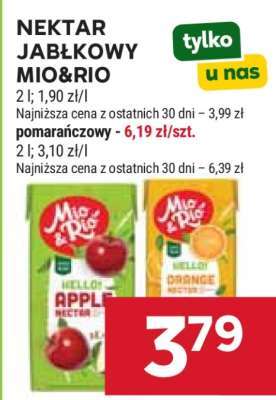 Nektar Jabłkowy Mio&Rio