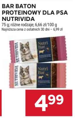 BAR BATON PROTEINOWY DLA PSA NUTRIVIDA