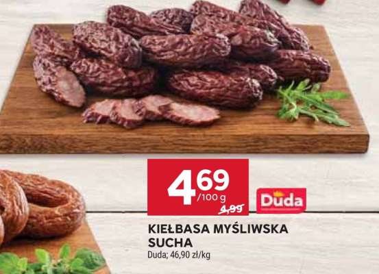 Kiełbasa myśliwska sucha