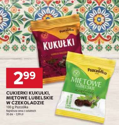 Cukierki Kukułki, Miętowe Lubelskie w czekoladzie