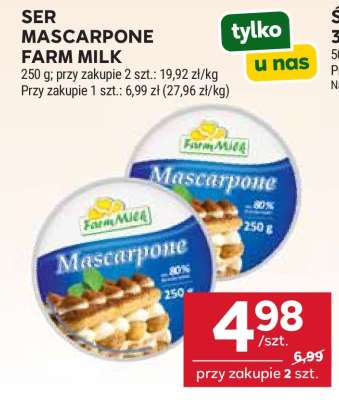 SER MASCARPONE FARM MILK