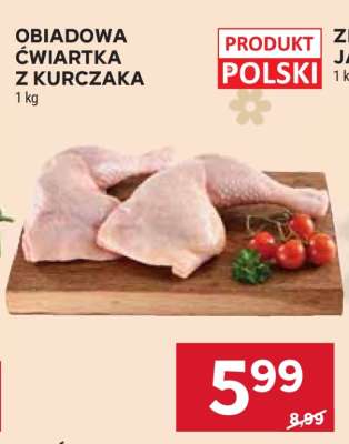 Obiadowa ćwiartka z kurczaka