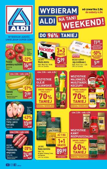 Gazetka ALDI - 2.04.2026 - 4.04.2026.