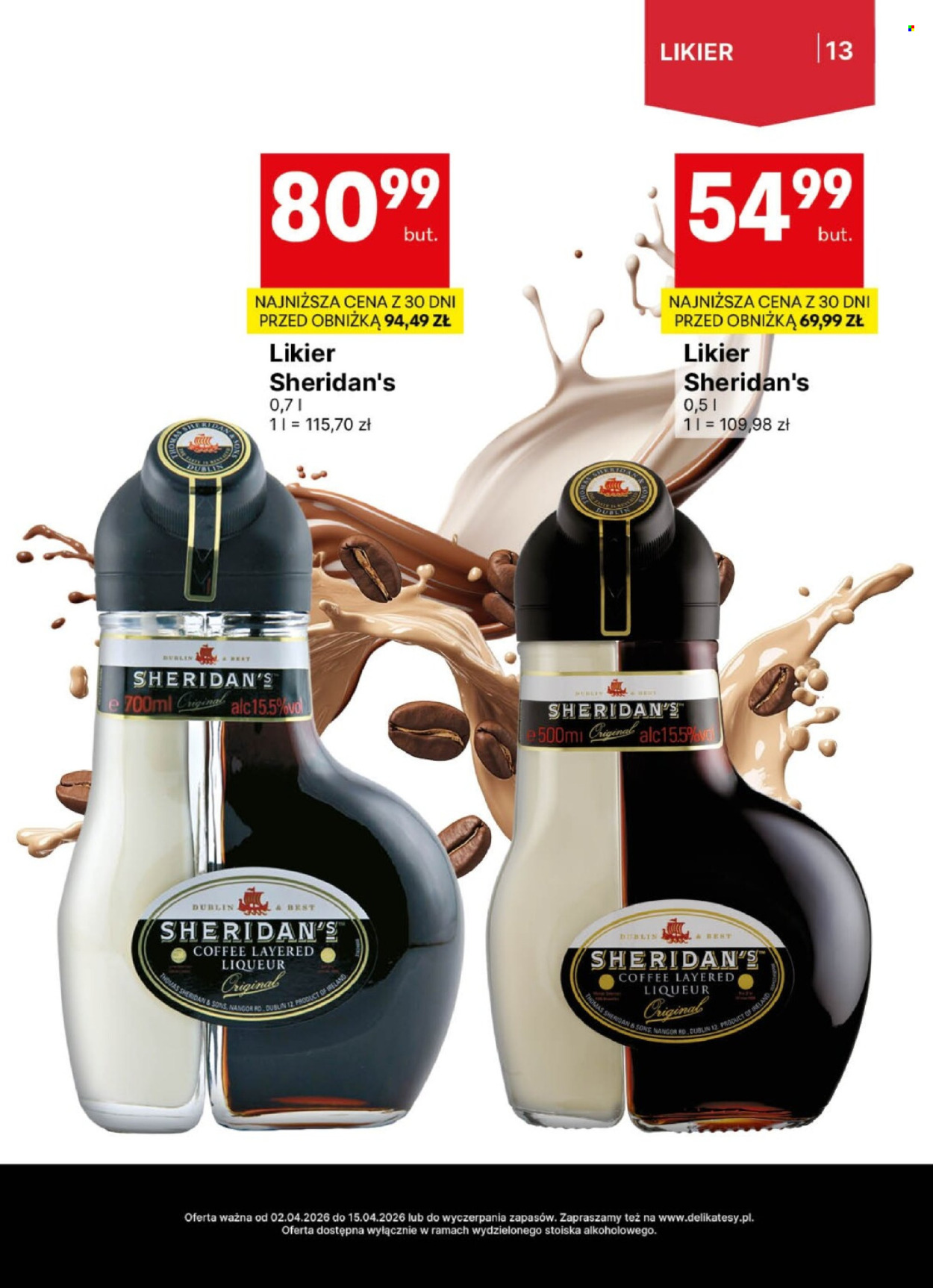 Gazetka Delikatesy Centrum - 2.04.2026 - 15.04.2026. Strona 13